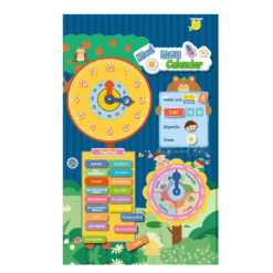 Joc Ceas Calendar magnetic, - Limba Romana, 3 ani 05