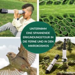 Joc creativ Stiinta si joaca, Primul Meu Microscop si Telescop, 6 ani+ 01