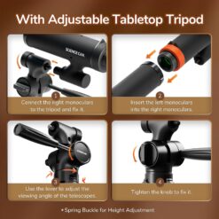 Joc creativ Stiinta si joaca, Primul Meu Microscop si binoclul, 6 ani+ 01