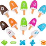 Joc de tip Montessori, Asociere culori si Matematica, 2 ani+