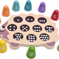 Joc de tip Montessori pentru invatarea cifrelor, 3 ani 01