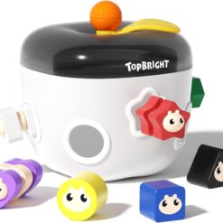 Joc educativ bebelusi, Sortator de forme si culori, 12 luni 01