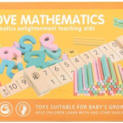 Joc educativ de clasificare cu betisoare si cifre, Matematica, 3 ani 02