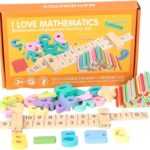 Joc educativ de clasificare cu betisoare si cifre, Matematica, 3 ani