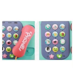 Joc multifuntional, Jucarie de tras si telefon cu sunete si lumini 01