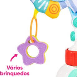 Jucarie bebe pentru carut si patut, Arcada ajustabila si pliabila, 0 luni+, Animale 07