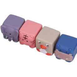 Jucarie educativa bebe, set 12 cuburi moi, 6 luni+ 01