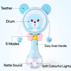 Jucarie interactiva pentru bebelusi,Zornăitoare, 12 luni+ 01