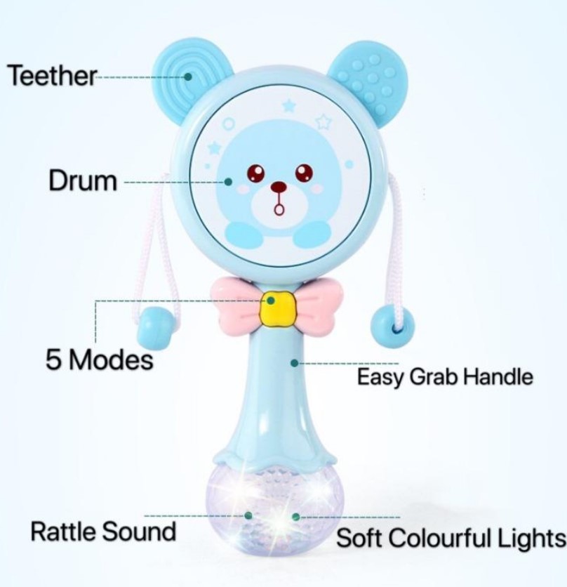 Jucarie interactiva pentru bebelusi,Zornăitoare, 12 luni+ 01