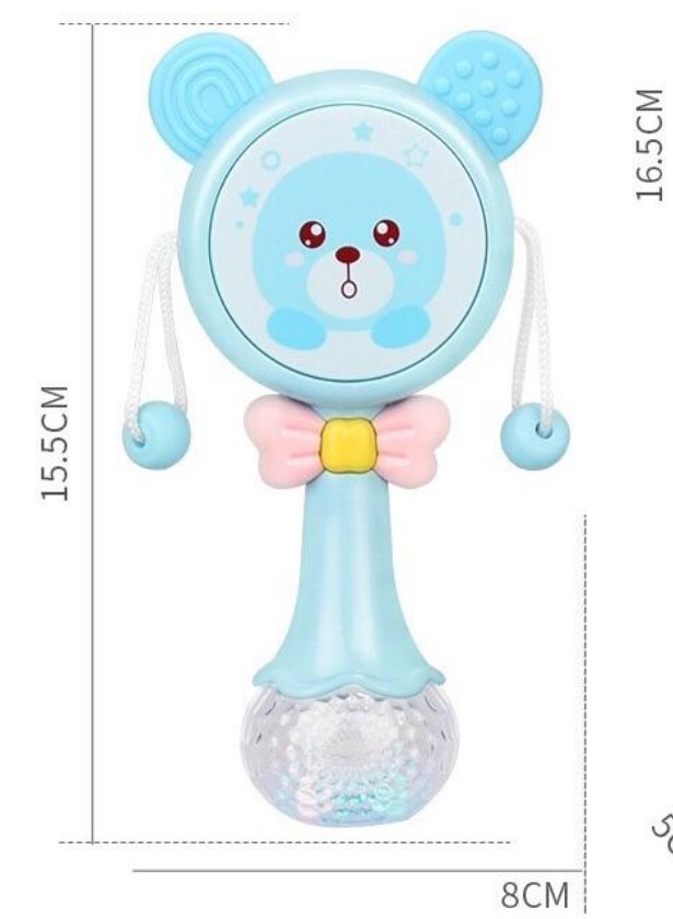 Jucarie interactiva pentru bebelusi,Zornăitoare, 12 luni+ 01