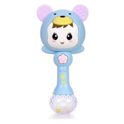 Jucarie interactiva pentru bebelusi,Zornăitoare, 12 luni+, Albastru 01