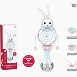 Jucarie interactiva pentru bebelusi,Zornăitoare cu iepuraș, 18 luni+