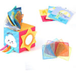 Jucarie senzoriala bebe, Cutia cu batiste, 6 luni+, Vremea