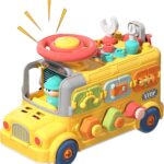 Masinuta interactiva cu activitati educative, 3 ani