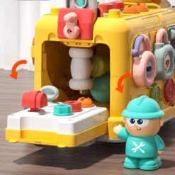 Masinuta interactiva cu activitati educative, 3 ani 01