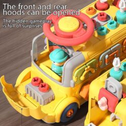 Masinuta interactiva cu activitati educative, 3 ani 01