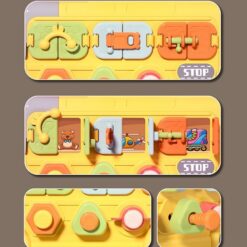 Masinuta interactiva cu activitati educative, 3 ani 01