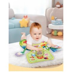 Perna burtica cu activitati pentru bebelusi, 0 luni+, Verde