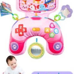 Perna burtica cu activitati pentru bebelusi, 0 luni+,Roz 03