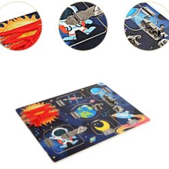 Placa cu activitati Montessori - Incuie Descuie, 3 ani, Cosmos 01