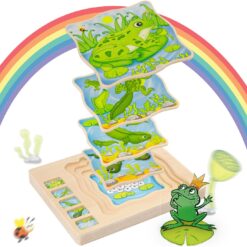 Puzzle Stratificat, Ciclul de viata, Broasca 01