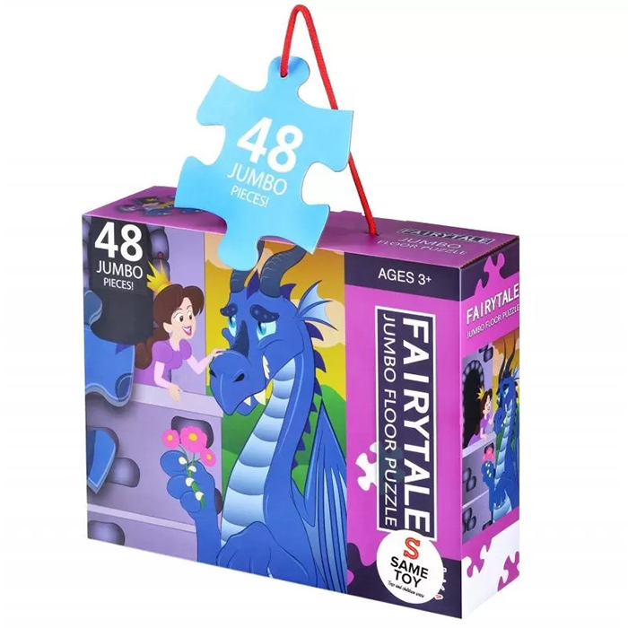 Puzzle de podea XL, 48 piese, Basme - imagine 2