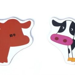 Puzzle duo animale salbatice, 13 modele, 2 piese 10