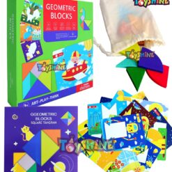 Puzzle forme geometrice, Tangram, 3 ani+ 05