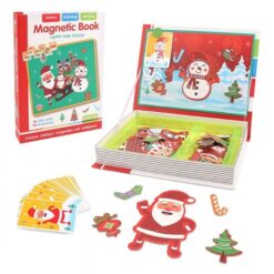 Puzzle magnetic-Carte educativa Craciun, 3 ani 01