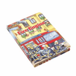 Carte educativa cu 6 puzzle-uri – Pompieri, 72 piese