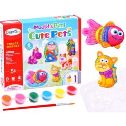 Set creativ de pictura si modelaj, Animale,magneti, 5 ani+ 01
