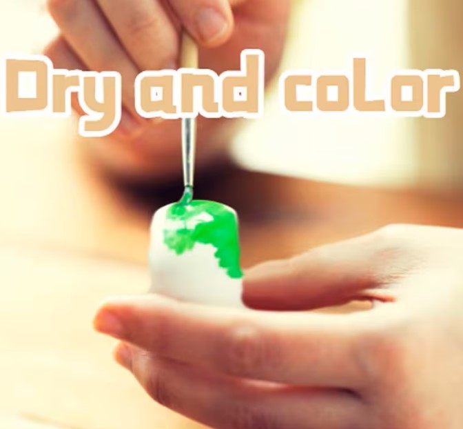 Set creativ de pictura si modelaj - Joc olarit Pet Pottery Machine, 3 ani 03