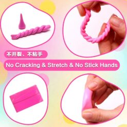 Set plastilina inteligenta Polimer Clay - 24 culori