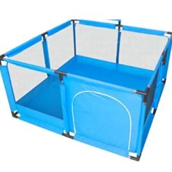 Tarc de joaca pentru copii,126cm x 126 cm, Albastru