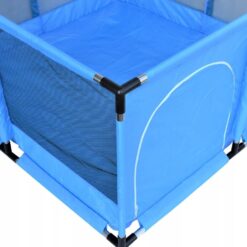 Tarc de joaca pentru copii,126cm x 126 cm si 50 bile colorate, Roz