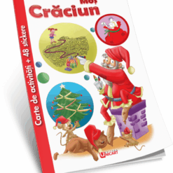 Carte copii, Activitati si Stickere - Mos Craciun, 100 pagini