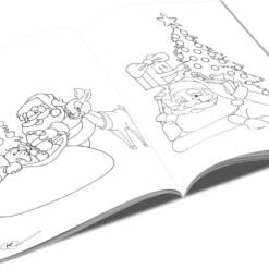 Carte de colorat, A5, Mos Craciun, 2ani