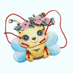 Joc de șnuruit, Albina, 3 ani, 14 cm