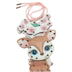 Joc de șnuruit, Caprioara, 3 ani, 14 cm 01