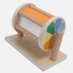 Joc de tip Montessori,Tambur cu bile, 6 luni+