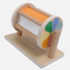 Joc de tip Montessori,Tambur cu bile, 6 luni+ 01