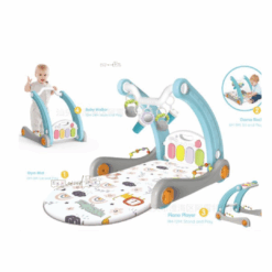 Joc multifunctional 4 in 1, Antepremergator si Saltea de activitati , 0 luni+