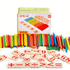 Joc educativ - Matematica si betisoare, 3 ani