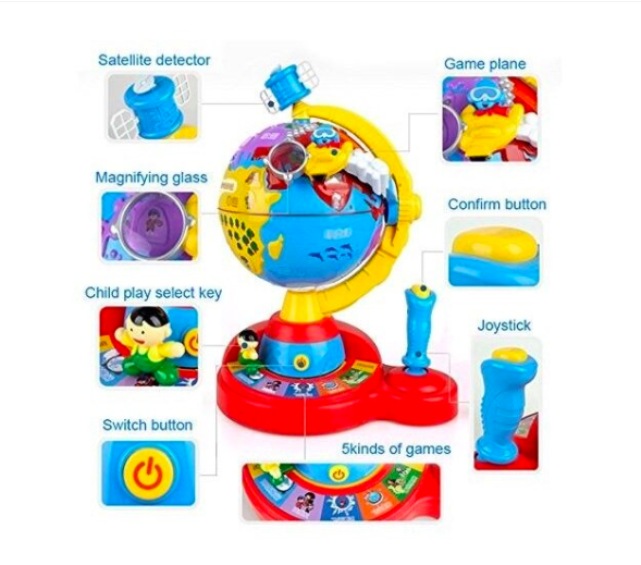 Jucarie interactiva, Globul Pamantesc, 5 ani+